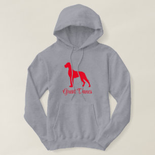 Natural Great Dane Hoodie