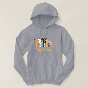 Natural Great Dane Hoodie