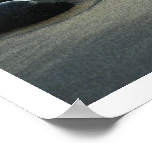 Natural Great Lakes Beach Rocks Poster Print (Hoek)