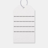 Natural Green Gift Label Cadeaulabel (Achterkant)