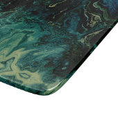 Natural Green Marble Decor Stone Snijplank (Hoek)