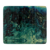 Natural Green Marble Decor Stone Snijplank (Voorkant)