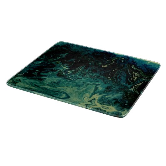 Natural Green Marble Decor Stone Snijplank (Hoek)
