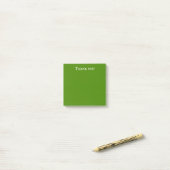 Natural Green Post-it® Notes (Op bureau)