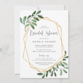 Natural Greenery | VRIJGEZELLENFEEST WATERVERF Kaart (Voorkant)