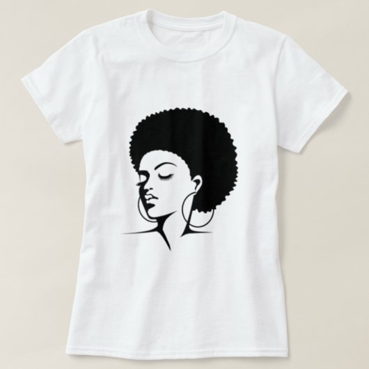 Natural Hair T-Shirt (Design voorkant)