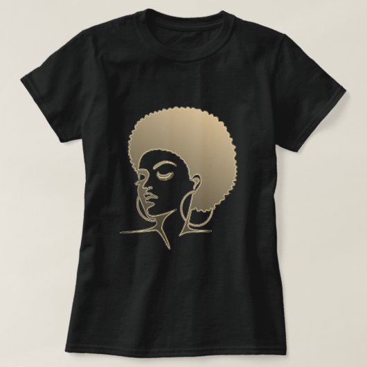 Natural Hair T-Shirt (Design voorkant)