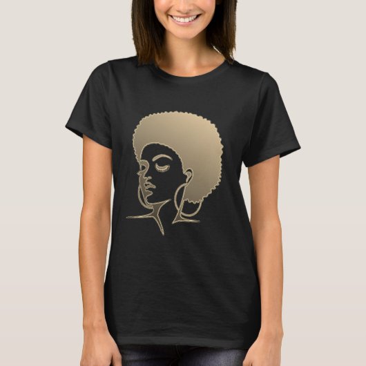 Natural Hair T-Shirt (Voorkant)