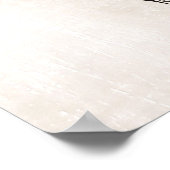 Natural Healer Henna Tattoo Hand Lotus Poster (Hoek)