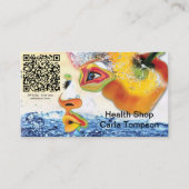 Natural Health shop Business C Visitekaartje (Voorkant)