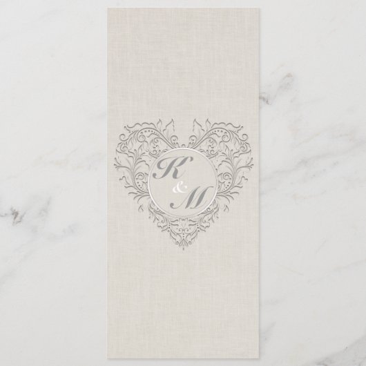 Natural HeartyChic Menu (Achterkant)