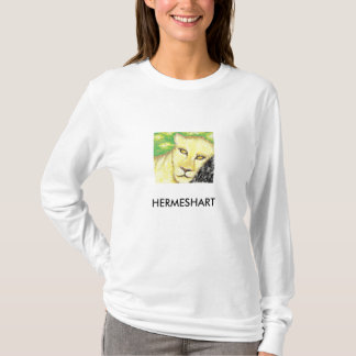 Natural Hermes H, HERMESHART T-shirt