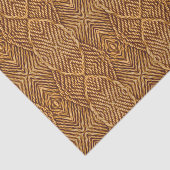 Natural Hessian Jute Plant Fibre Print - Crafting Tissuepapier (Detail)