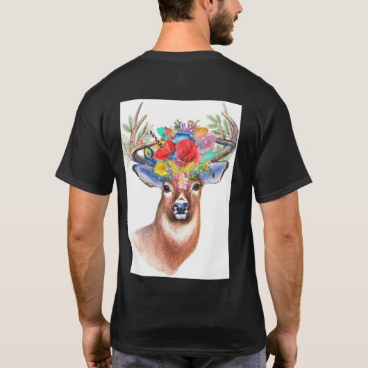 Natural Instinct kerstvakantie T-shirt (Achterkant)