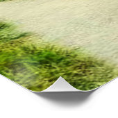 Natural Kakamatura Track langs Lagune Foto Perfect Poster (Hoek)