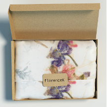 Natural Kraft Floral Roos Petals Iris Rozen Roze