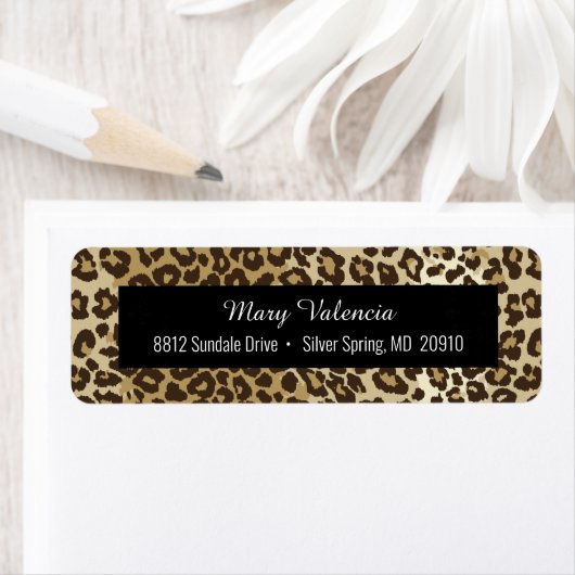 Natural Leopard Print Etiket (Insitu)