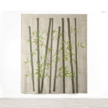 Natural Linen Kijk Bamboo Plant