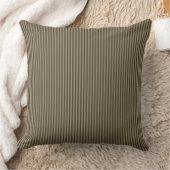 Natural Linen Ticking Stripe Kussen (Deken)