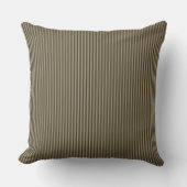 Natural Linen Ticking Stripe Kussen (Voorkant)