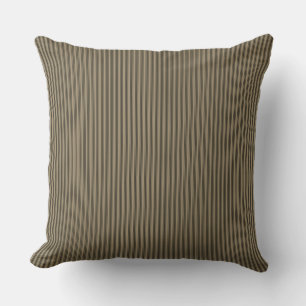 Natural Linen Ticking Stripe Kussen