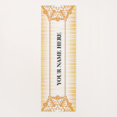 Natural Mandala Floral Yogamat (Achterkant)