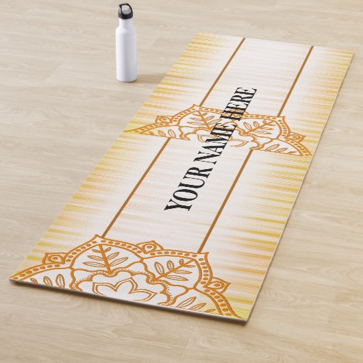 Natural Mandala Floral Yogamat (In situ)