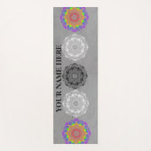 Natural Mandala Floral Yogamat (Voorkant)