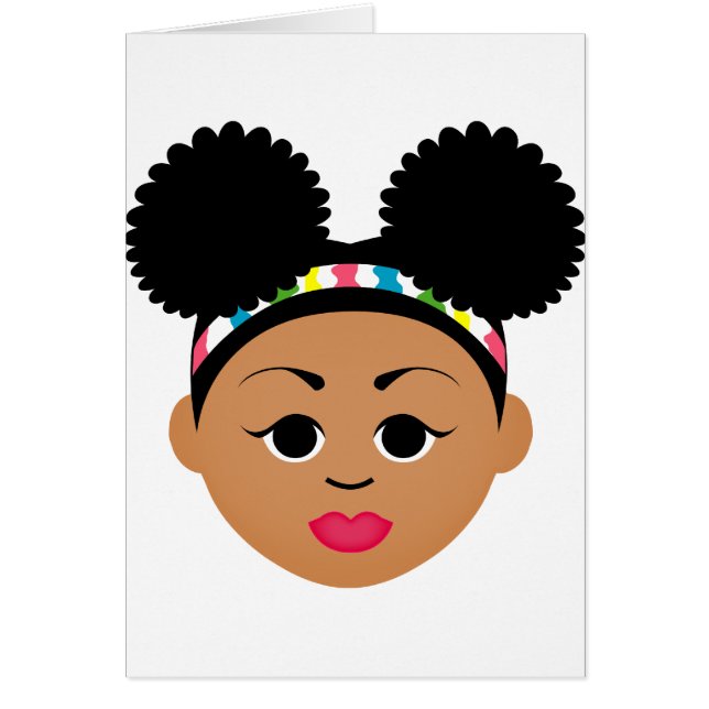 Natural Me Collectie (Afro Puff Girl) (Voorkant)