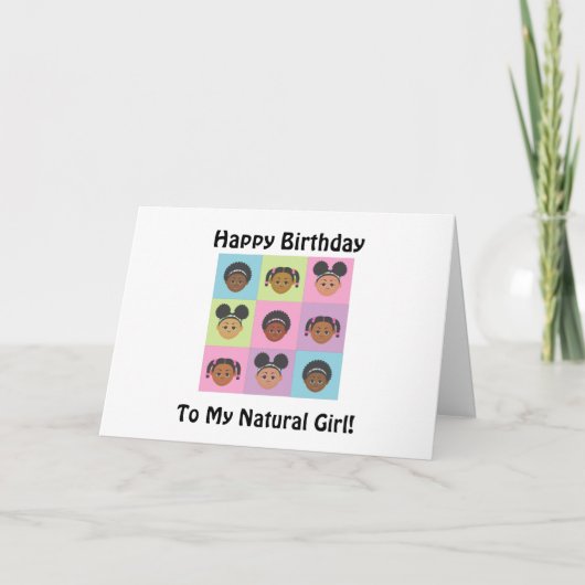 Natural Me Kinder van MDillon Design Kaart (Voorkant)