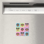 Natural Me Kinder van MDillon Design Magneet (Insitu (Vaatwasser))
