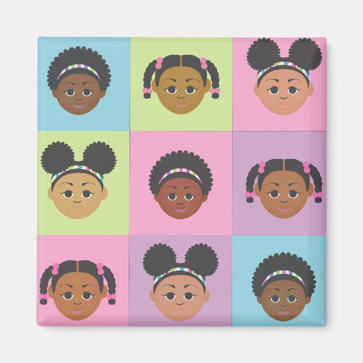 Natural Me Kinder van MDillon Design Magneet (Voorkant)
