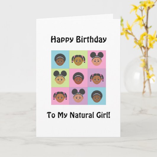 Natural Me Verjaardagskaarten van MDillon Design Kaart (Gele Bloem)