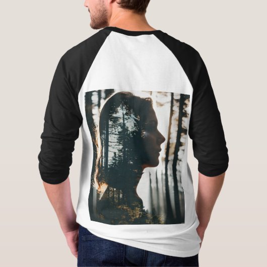 Natural Moon Night T-shirt (Achterkant)