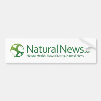 Natural News Logo Bumpersticker