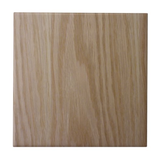 Natural Oak (Foto van) Tegeltje (Voorkant)