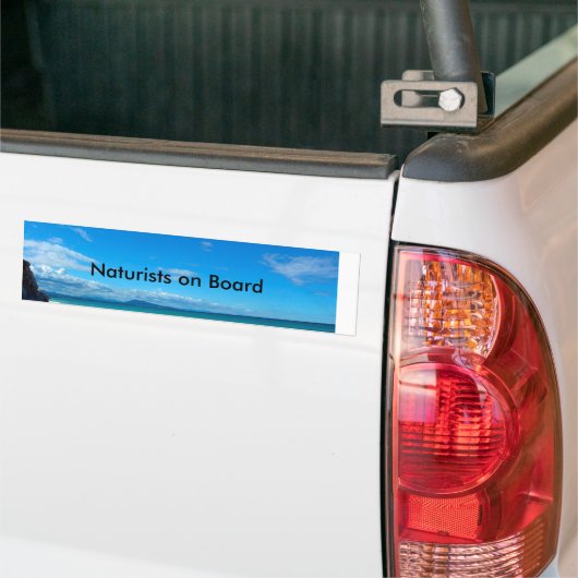 Natural on Board Bumpersticker (Op Truck)