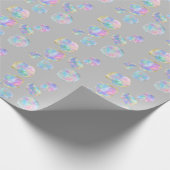 Natural Opal Birthstone Gemstenen Cadeaupapier (Hoek)