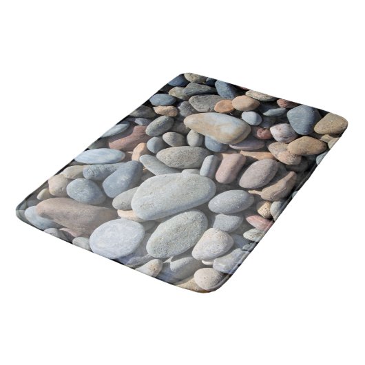 Natural Pebbles Bath Mat (Gekanteld)