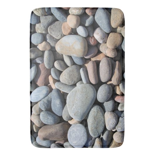 Natural Pebbles Bath Mat (Voorkant Verticaal)