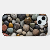 Natural Pebbles Collectie - Minimalistisch en Natu Case-Mate iPhone Case (Achterkant (horizontaal))