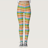 Natural Plaid F Leggings (Voorkant)