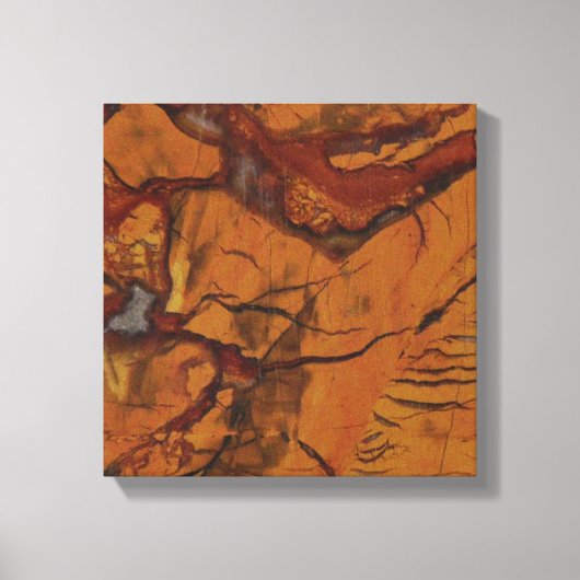 Natural Red Jasper en Quartz Photo Canvas Afdruk (Voorkant)