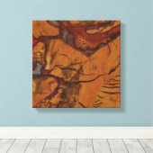 Natural Red Jasper en Quartz Photo Canvas Afdruk (Insitu (Houten vloer))