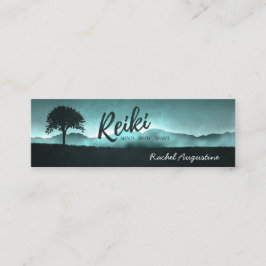 Natural Reiki Master en Yoga Mediation instructeur Mini Visitekaartje