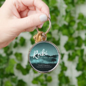 Natural Reiki Master en Yoga Mediation instructeur Sleutelhanger (Hand)