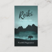 Natural Reiki Master en Yoga Mediation instructeur Visitekaartje (Voorkant)