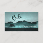 Natural Reiki Master en Yoga Mediation instructeur Visitekaartje (Voorkant)