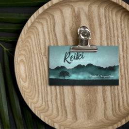 Natural Reiki Master en Yoga Mediation instructeur Visitekaartje