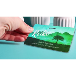 Natural Reiki Master Yoga Mediation instructeur Badge